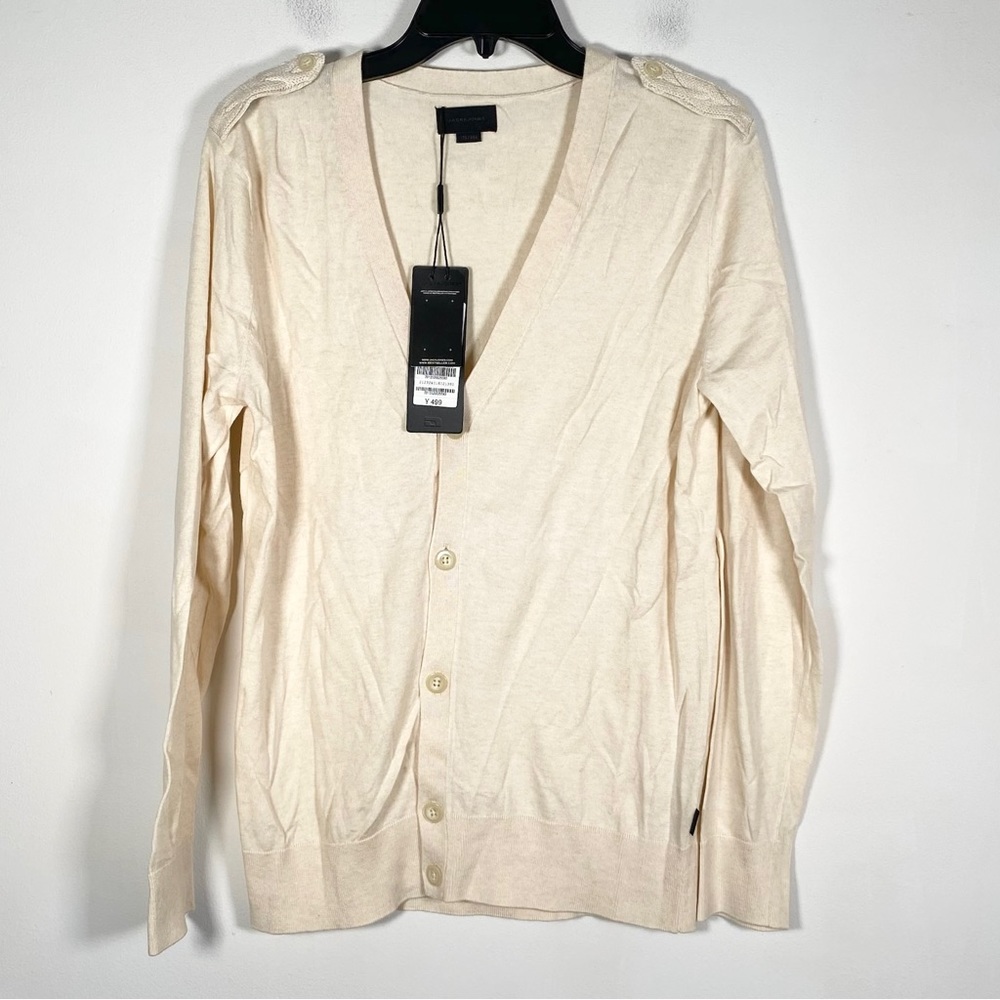 Jack & Jones Men’s NWT Size 175/96A Elork Cardigan Slim Fitting Button Closure